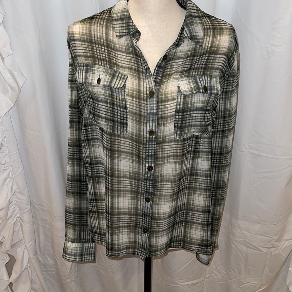 Flannel blouse